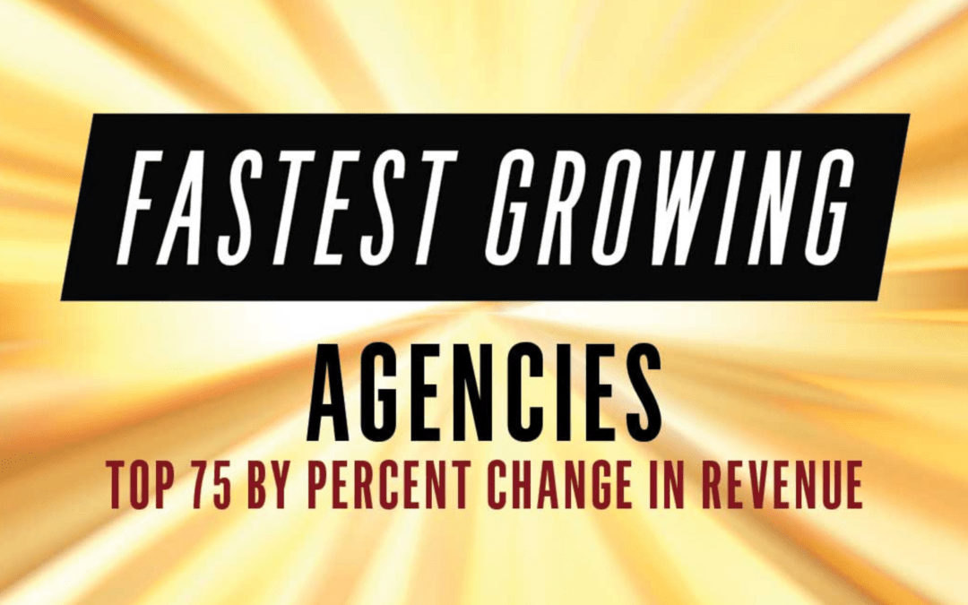 Adweek: We Are Rosie listed in TOP 75 FASTEST GROWING AGENCIES