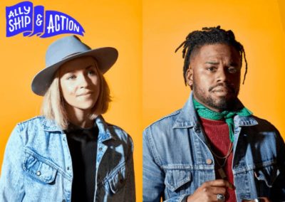 Stepping into the moment with Allyship & Action cofounders Nate Nichols and Steffi B