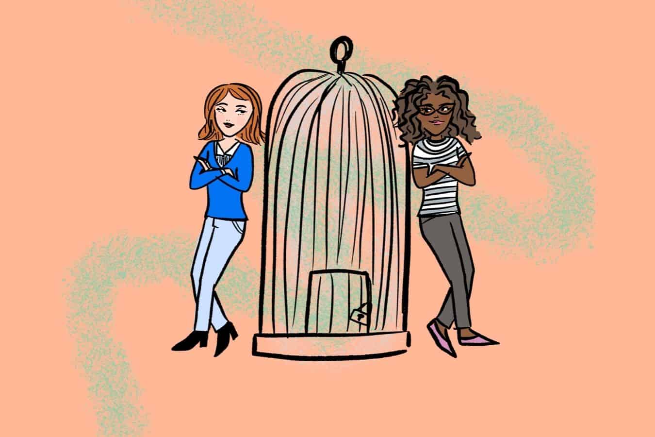 Being out of the cage, autonomy.
