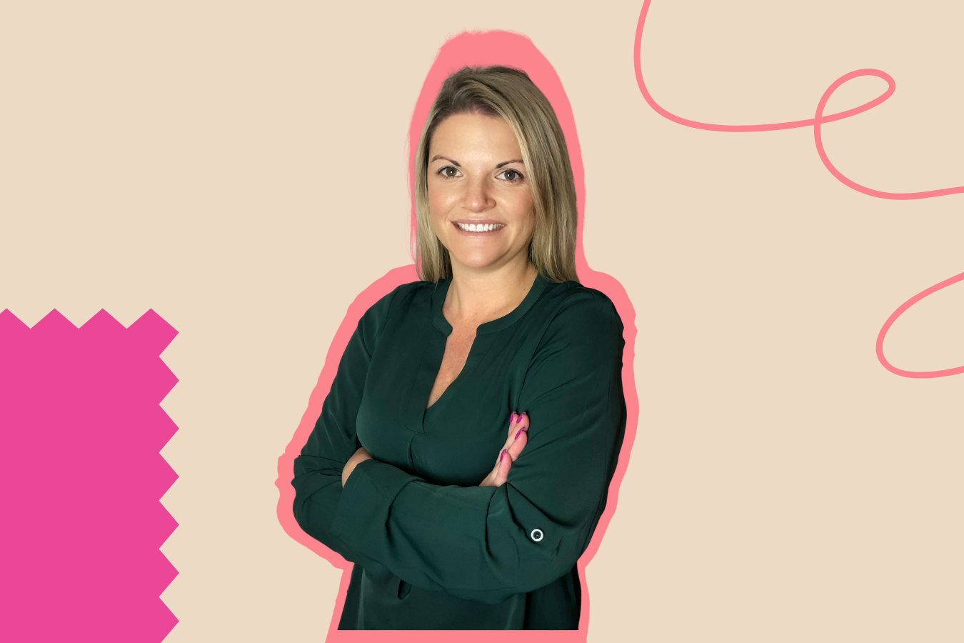 Megan DeGraba, a freelance marketer who works at an ad agency through We Are Rosie