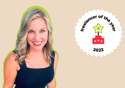 Meet Amy Bell, the 2022 Freelancer of the Year