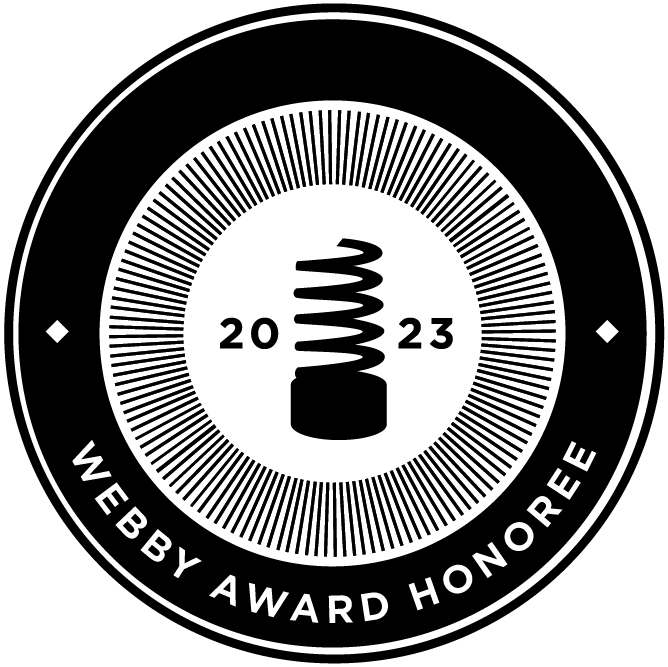 Site_Badges_2023_bw_webby_honoree Webby Award Honoree 2023.