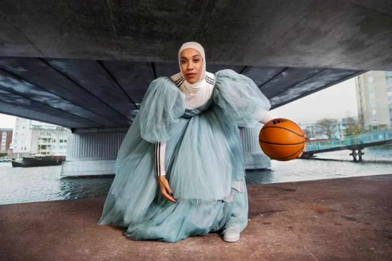 Asma Elbadawi in Adidas' multicultural marketing campaign titled "I'm Possible".
