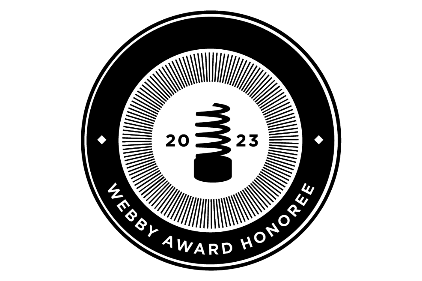 Webby Award Honoree 2023.